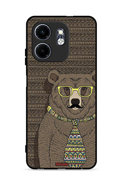 Tolwak غطاء حماية لجهاز Infinix Hot 50i 4G بتصميم Mr Wolf