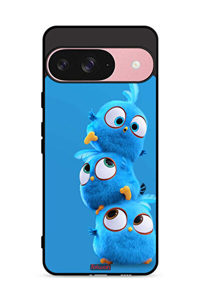 Tolwak غطاء حماية لجهاز Google Pixel 9 بنقشة طيور لطيفة