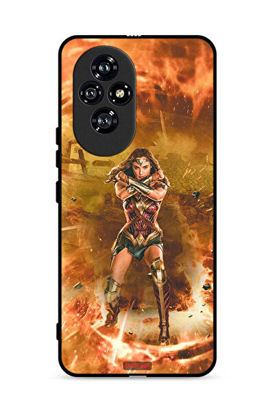 Tolwak غطاء حماية لهاتف Honor 200 5G بتصميم Wonder Women