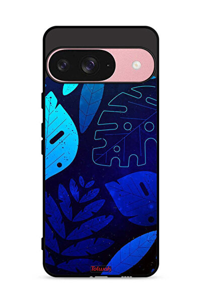 Tolwak غطاء حماية لهاتف Google Pixel 9 بنقشة أوراق الشجر