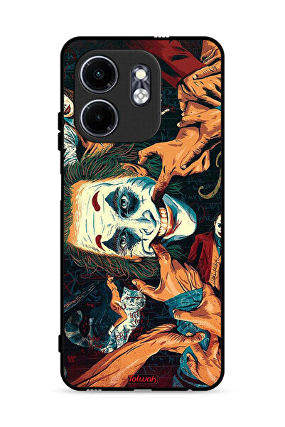 Tolwak غطاء حماية لهاتف إنفينيكس سمارت 9 4G برسومات الجوكر