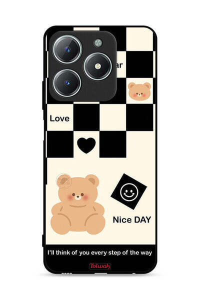 Tolwak غطاء حماية لهاتف Realme C63 4G سأفكر فيك في كل خطوة على الطريق