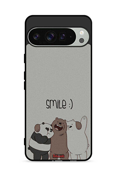 Tolwak غطاء حماية لهاتف Google Pixel 9 Pro XL بطبعة ابتسامة الأصدقاء
