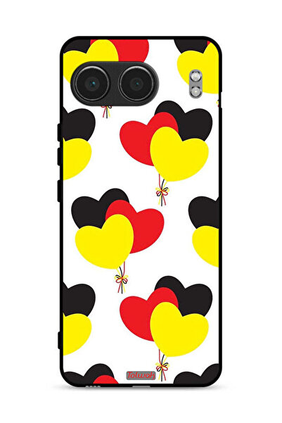 Tolwak غطاء حماية لهاتف OnePlus Nord 4 5G بتصميم Three Hearts Bunch