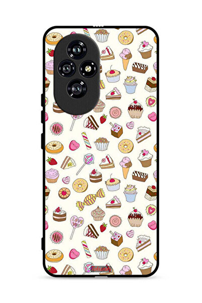 Tolwak غطاء حماية لهاتف Honor 200 5G بنمط العناصر المفضلة