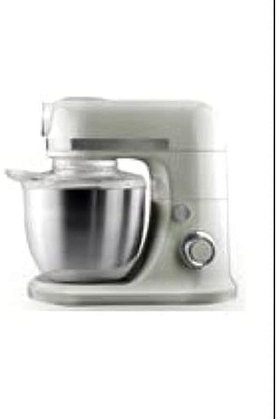 AKAI | Stand Mixer | White Color | 650 W | 5 Liter Stainless Steel Bowl With Bowl Cover | One Year W
