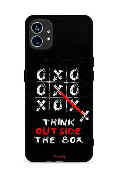 Tolwak غطاء حماية لهاتف Nothing Phone (1) 5G - فكر خارج الصندوق