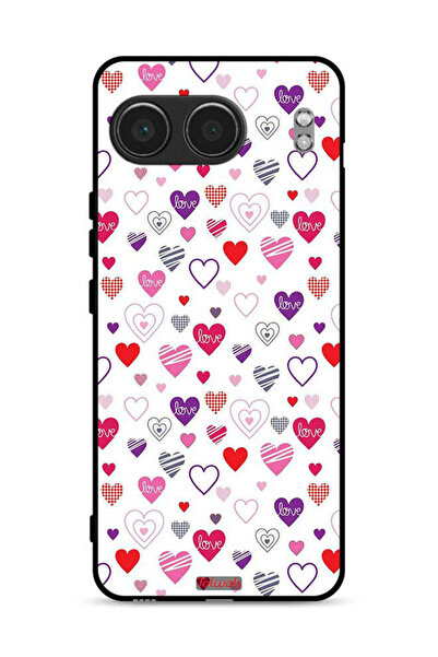 Tolwak غطاء حماية لهاتف OnePlus Nord 4 5G بنقشة قلوب