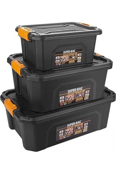 Mu Art Ahşap Super Bag Storage Box 20 Lt Asr-4035