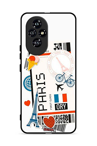 Tolwak غطاء حماية لهاتف Honor 200 5G، ملصق باريس