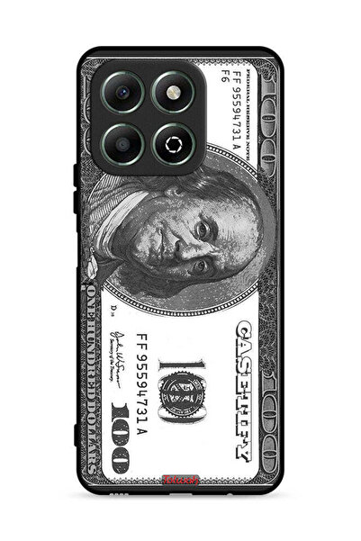 Tolwak غطاء حماية لهاتف Honor X6b 4G بنقشة الدولار