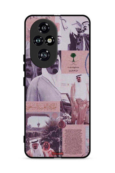 Tolwak غطاء حماية لهاتف Honor 200 Pro 5G، ملصق الملك عبدالله العتيق