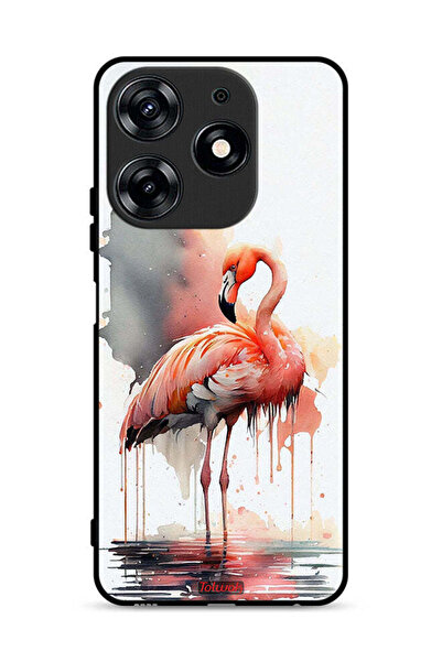 Tolwak غطاء حماية لهاتف تكنو سبارك 10 برو 4G برسومات ألوان مائية استوائية