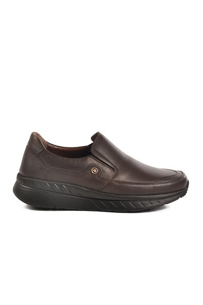 AYAKMOD Brown Genuine Leather Men's Casual Shoes C410 m
