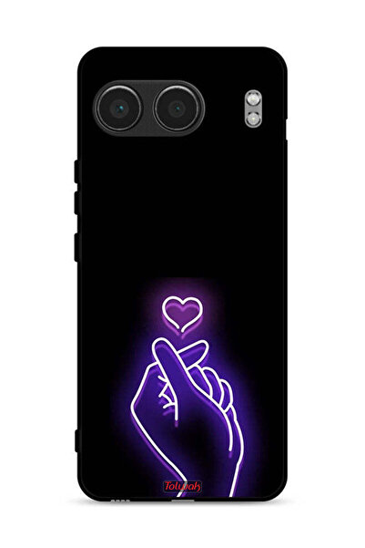 Tolwak غطاء حماية لهاتف OnePlus Nord 4 5G بتصميم قلب صغير