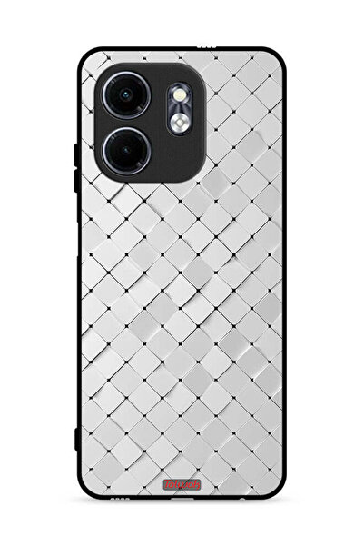 Tolwak غطاء حماية لهاتف Infinix Hot 50i 4G بنقشة بلاط