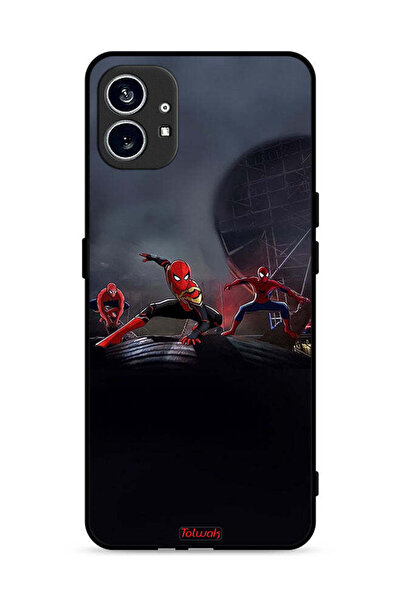 Tolwak غطاء حماية لهاتف Nothing Phone (1) 5G بثلاثة عناكب