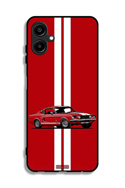 Tolwak Samsung Galaxy M06 5G Protective Case Cover Vintage Car Abstract Art