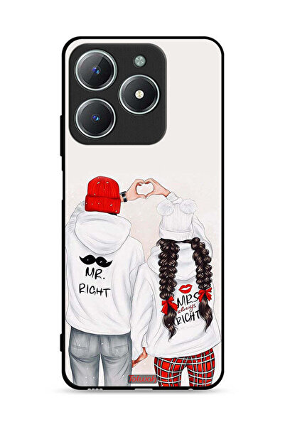 Tolwak غطاء حماية Realme C63 4G يمينًا ويمينًا دائمًا