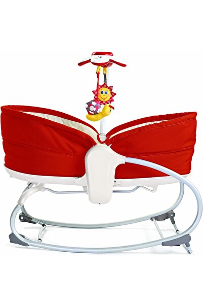 rexa كرسي هزاز 3 في 1 - مقعد أطفال قابل للتحويل، كرسي استرخاء وسرير للنوم (أح...