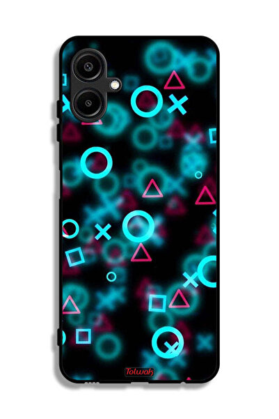 Tolwak غطاء حماية لهاتف سامسونج جالاكسي M06 5G بأيقونات لعبة الحبار الصغيرة