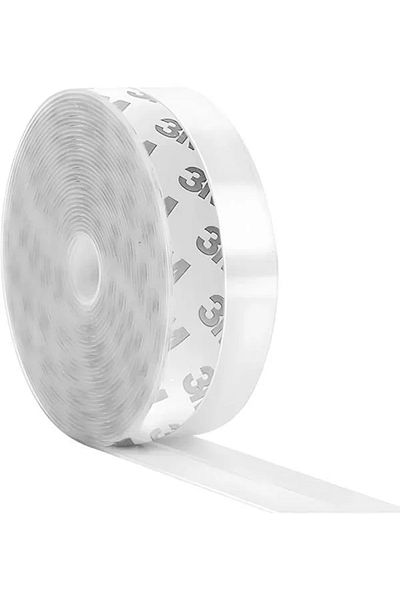 ShopZum 5 Meters Transparent Silicone Door Window Isolation Tape – Self-Adhesive Wind, Dust