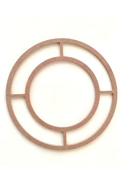 DEKOLOBİ Raw Mdf Transitional Macrame Pulley 50 cm 6 mm