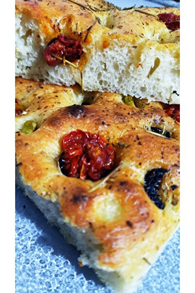 Seymen Delights İtalyan Focaccia Zeytinli 20x30 cm