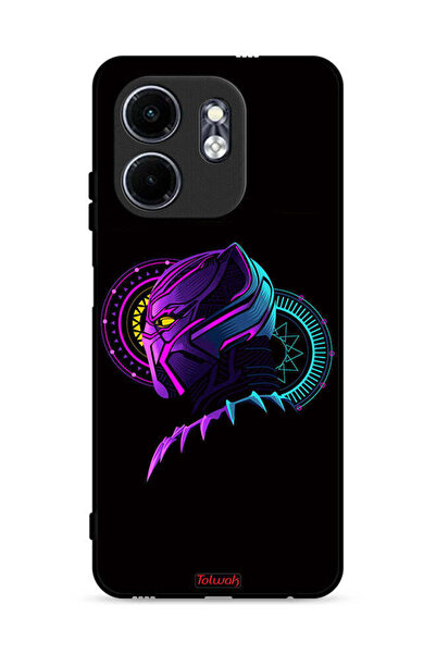 Tolwak غطاء حماية لهاتف Infinix Hot 50i 4G، رسم فني رقمي بسيط عالي الدقة