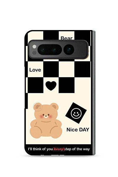 Tolwak غطاء حماية لهاتف Google Pixel Fold 5G، سأفكر فيك في كل خطوة على الطريق