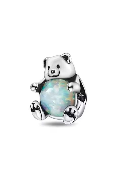 Fubena Polar Bear Silver Charm