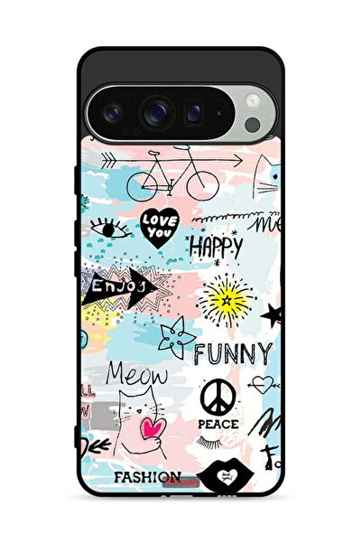 Tolwak غطاء حماية لهاتف Google Pixel 9 Pro XL - Love You Tags