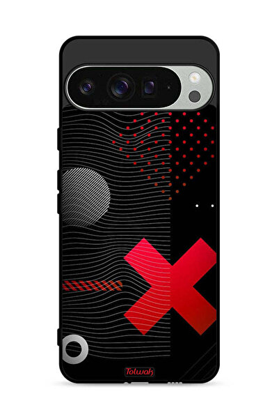 Tolwak غطاء حماية لهاتف Google Pixel 9 Pro بعلامة الصليب