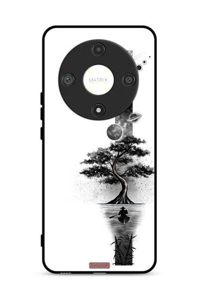 Tolwak Honor X9b 5G Protective Case Cover Earth Space Art
