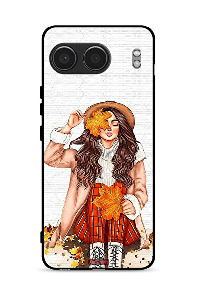 Tolwak غطاء حماية لهاتف OnePlus Nord 4 5G يحمل صورة أوراق الخريف الفنية