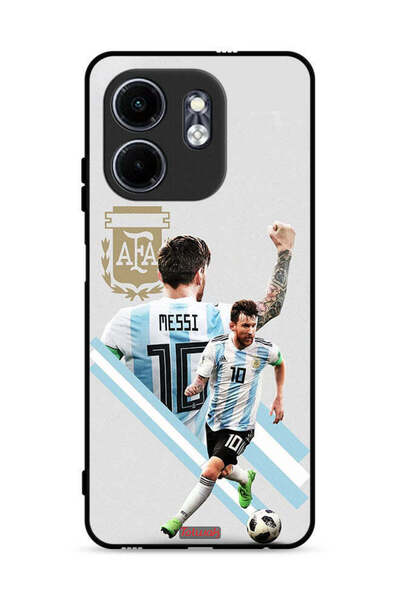 Tolwak غطاء حماية لهاتف إنفينيكس سمارت 9 4G برسومات ليو ميسي