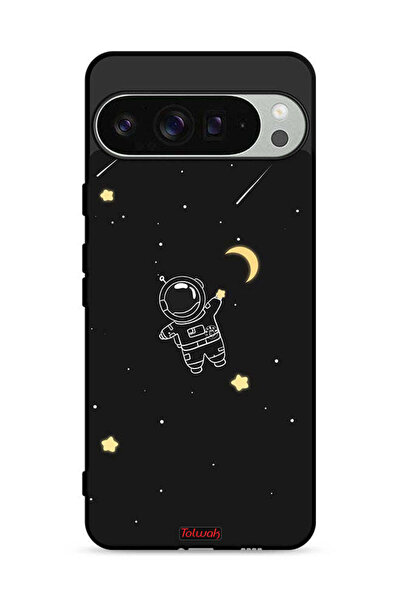 Tolwak غطاء حماية لجهاز Google Pixel 9 Pro XL بتصميم رائد فضاء