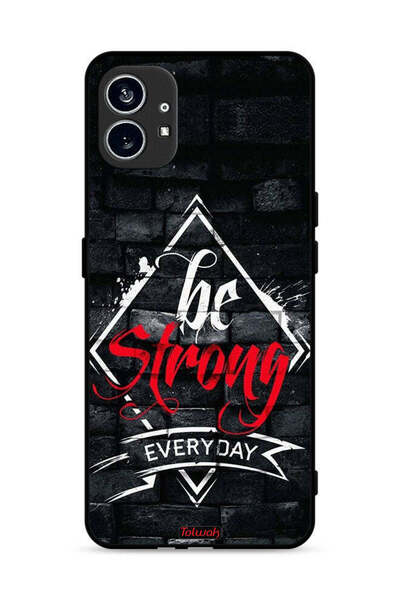 Tolwak غطاء حماية لهاتف Nothing Phone (1) 5G كن قويًا كل يوم