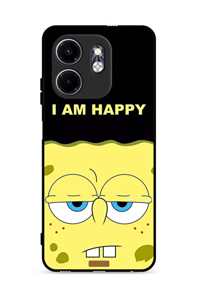 Tolwak غطاء حماية لهاتف Infinix Hot 50i 4G "أنا سعيد"