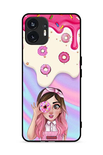 Tolwak غطاء حماية لهاتف Nothing Phone (2) 5G يحمل صورة دونات