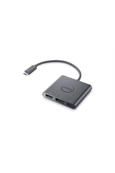 3dmodellemeofisi Adaptor Dell USB-C la HDMI/DP cu Power Pass-Through