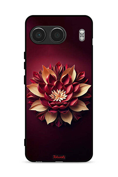 Tolwak غطاء حماية لهاتف OnePlus Nord 4 5G بتصميم زهور تجريدية