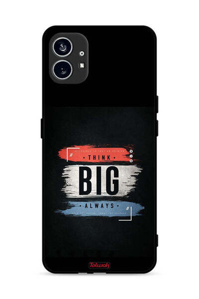 Tolwak غطاء حماية لهاتف Nothing Phone (1) 5G فكر دائمًا بشكل كبير