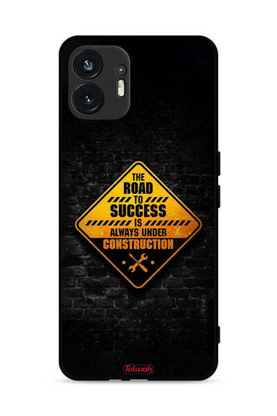 Tolwak غطاء حماية لهاتف Nothing Phone (2) 5G الطريق إلى النجاح دائمًا قيد الإ...