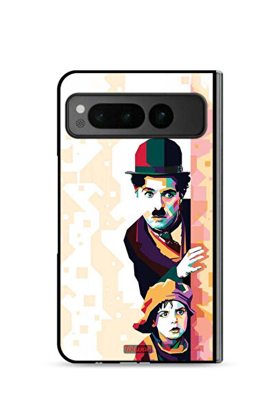 Tolwak غطاء حماية لجهاز جوجل بيكسل فولد 5G من تشارلي