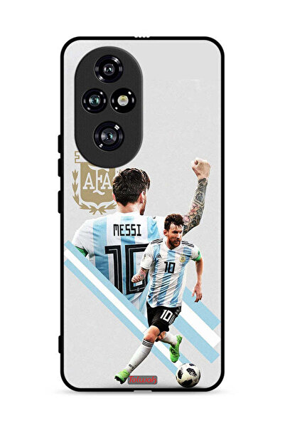 Tolwak غطاء حماية لهاتف Honor 200 Pro 5G برسومات ليو ميسي