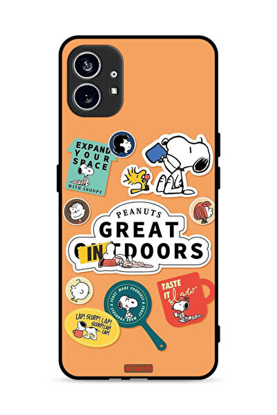 Tolwak غطاء حماية لهاتف Nothing Phone (1) 5G بملصقات الفول السوداني