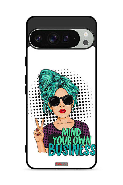 Tolwak غطاء حماية لجهاز Google Pixel 9 Pro - اهتم بشؤونك الخاصة