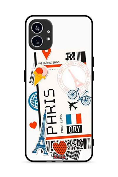 Tolwak غطاء حماية لهاتف Nothing Phone (1) 5G ملصق باريس