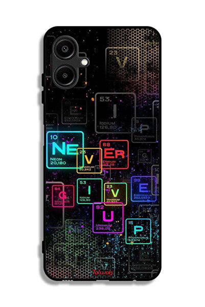 Tolwak غطاء حماية لهاتف Samsung Galaxy M06 5G، فن Never Give Up